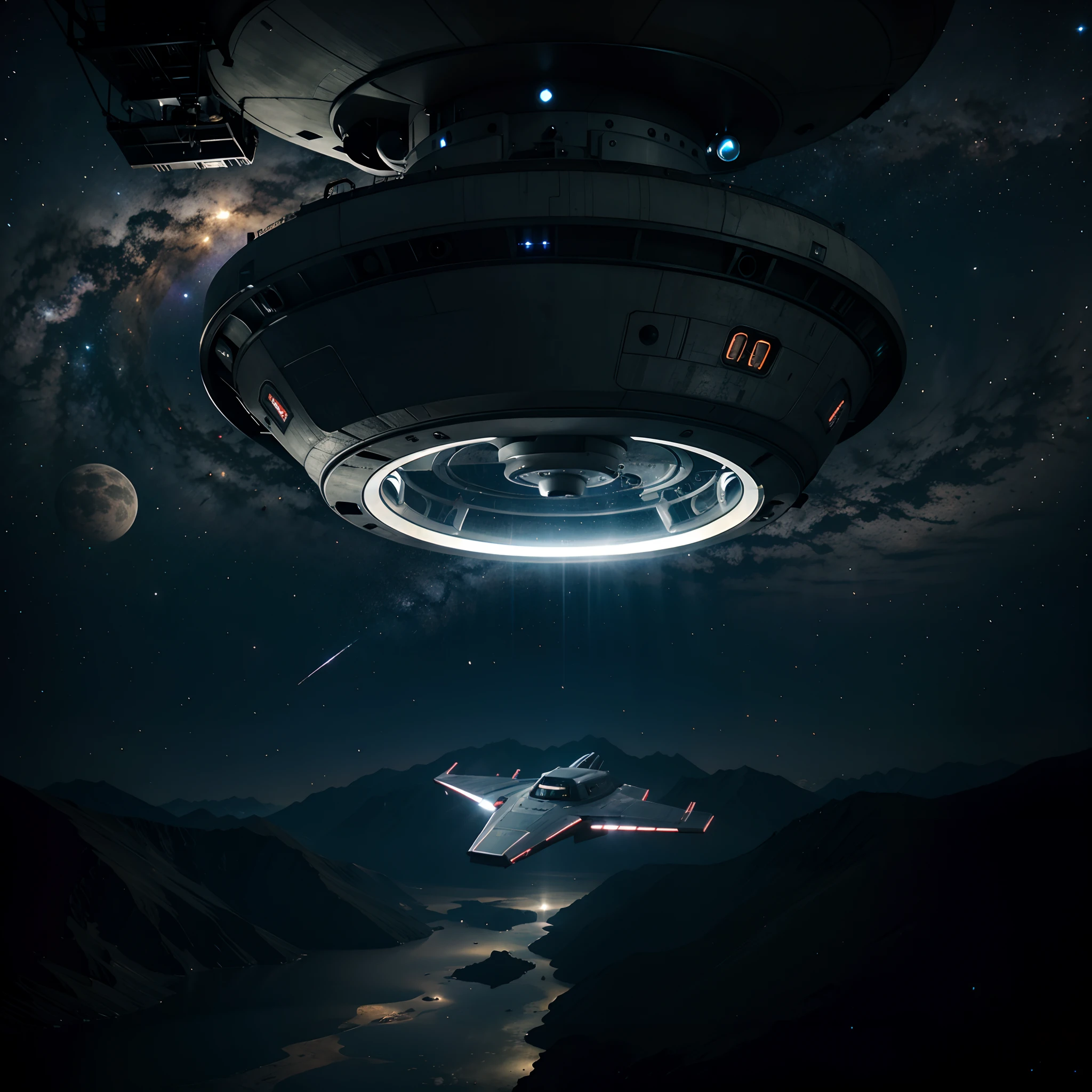 deep space ,starship