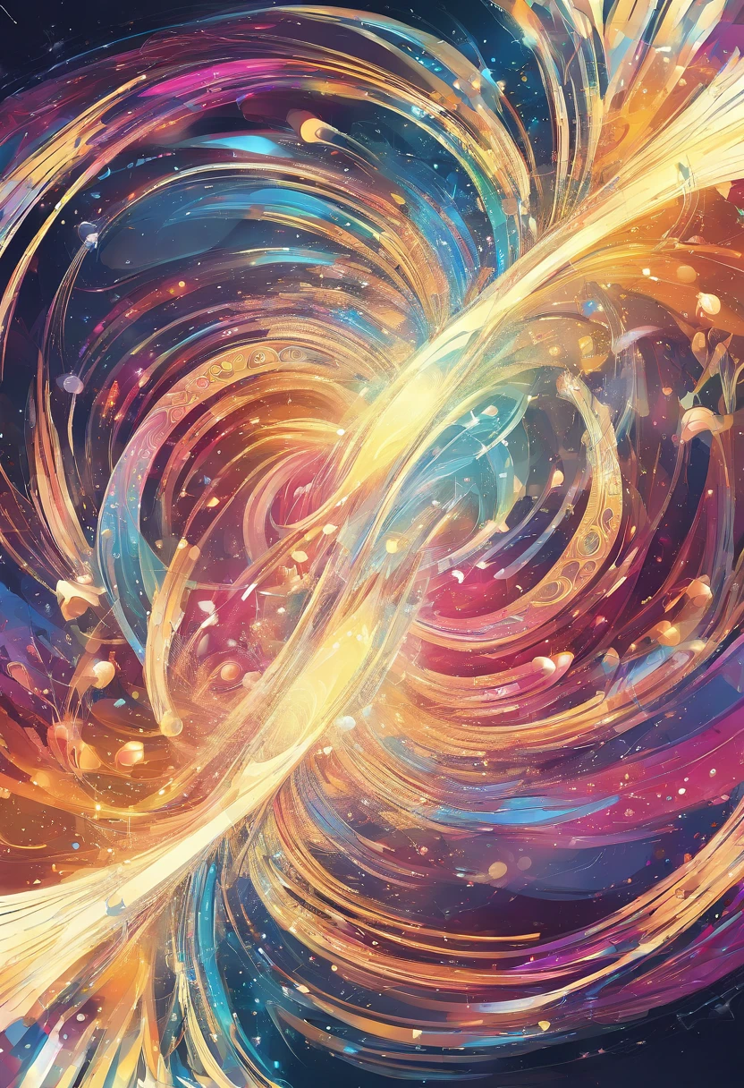 Infinity symbol space