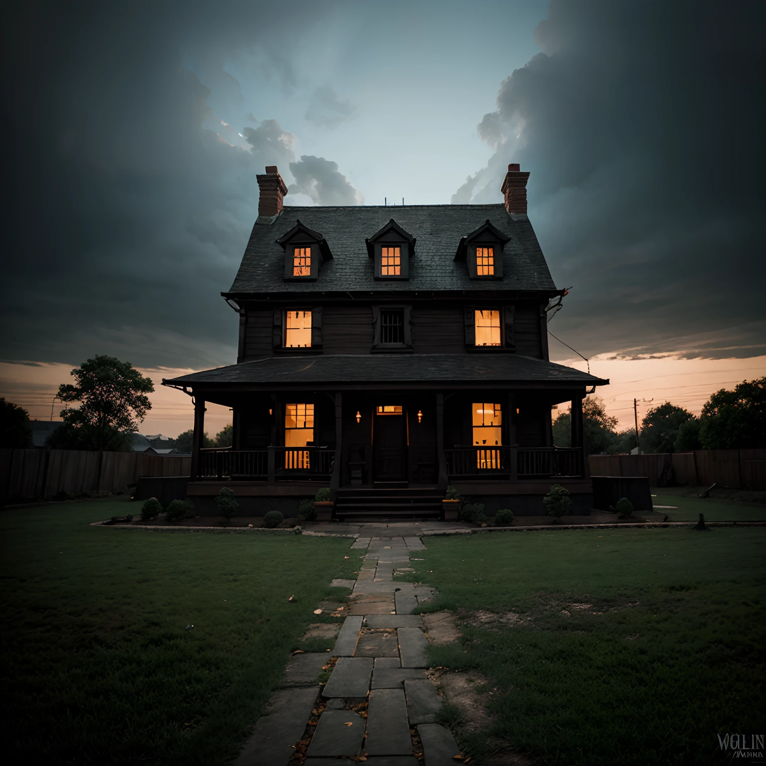 Conjuring house demon