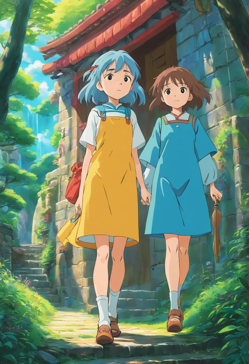 Personagem garota de anime