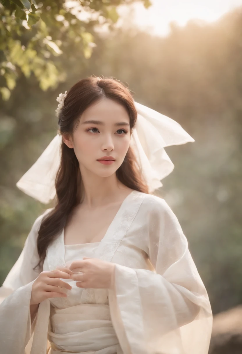 (1girl in:1.3),Solo,__body-parts__,, Official art, Unity 8k壁纸, ultra-detailliert, Beautiful and aesthetic, Beautiful, masutepiece, Best Quality,Fantastic atmosphere, Calming Palette, tranquil mood, Soft shading,, shrine maiden, Charmspell, Amulet familiar, shrine maiden duties,