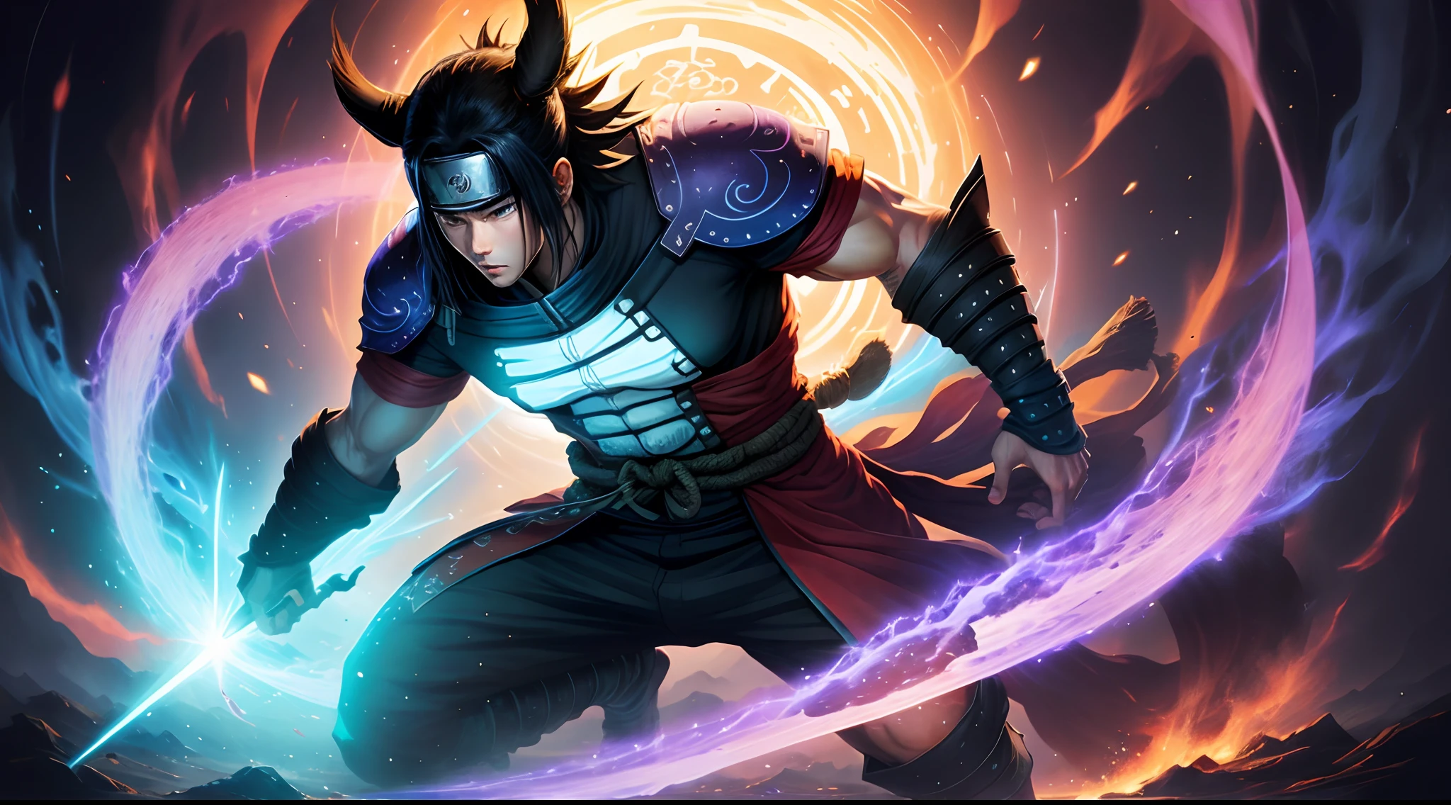 Japanese mythology susanoo naruto art