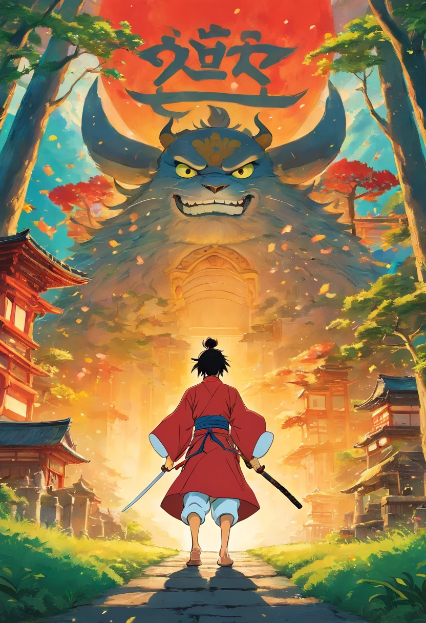 chamas do caos atinge samurai