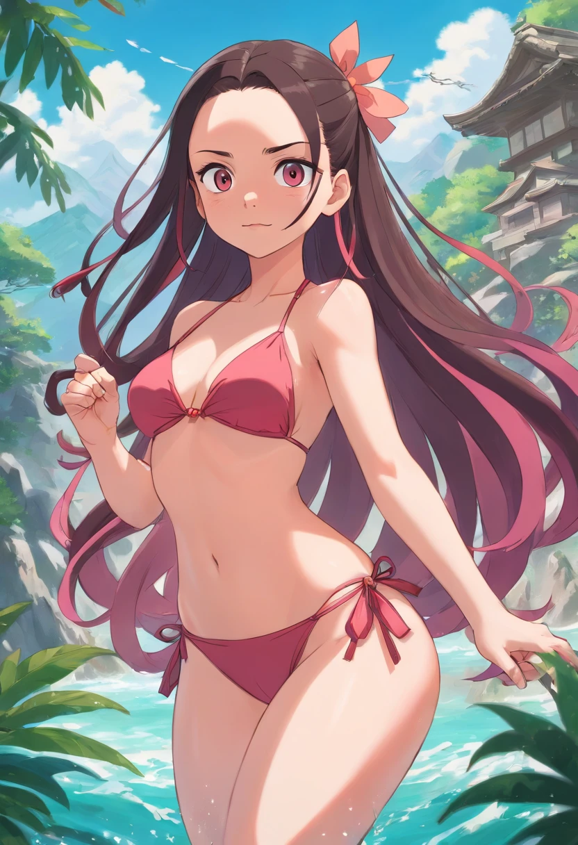 Nezuko de bikini
