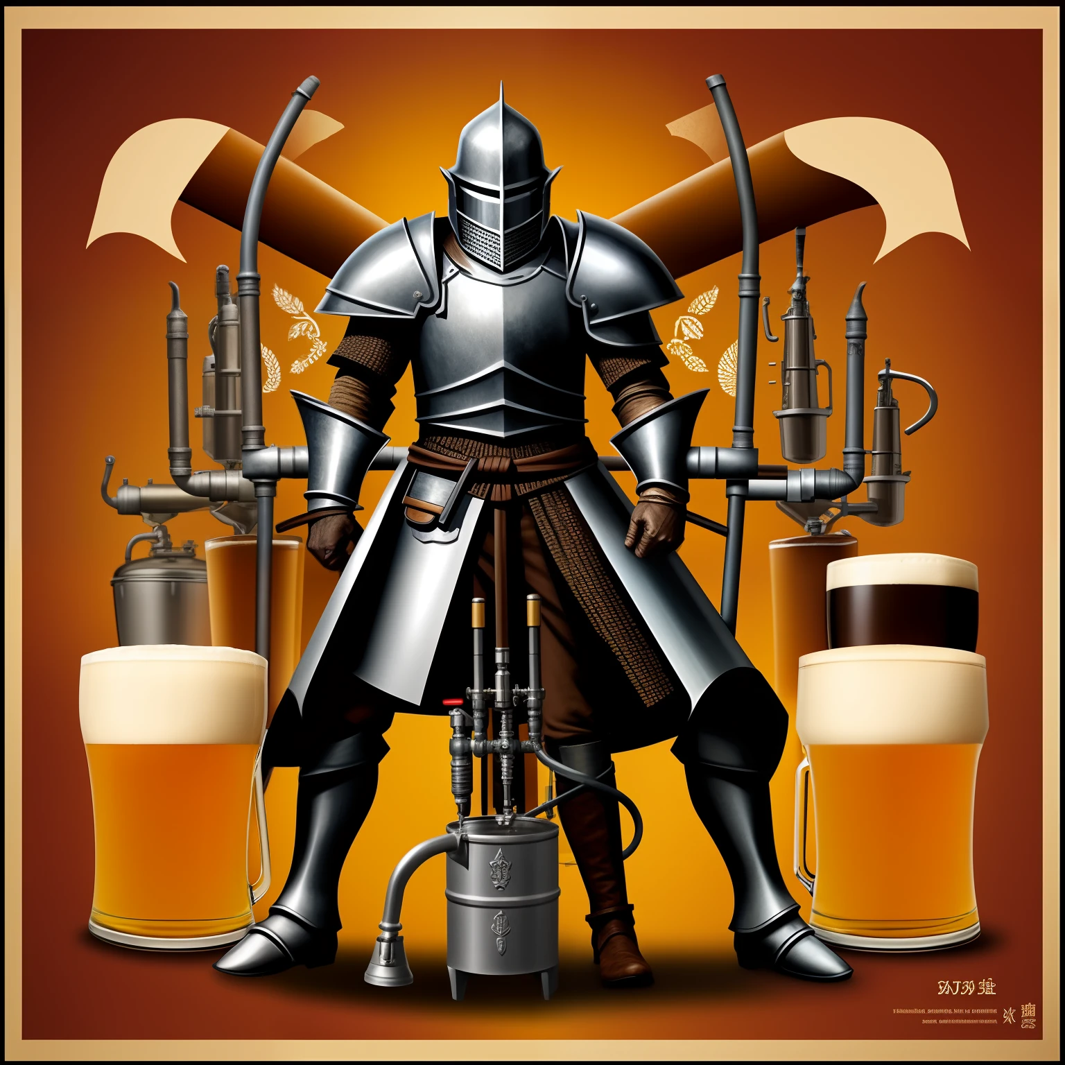 Replace with the text “At Dawn We Brew”