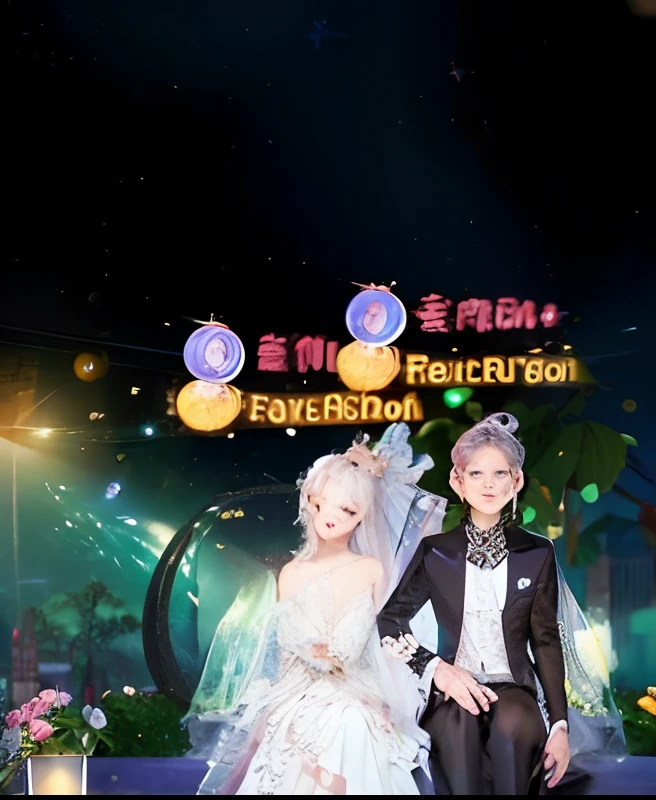 1girll,(enchanced quality:1.4),(Top quality true texture skin), Delicate face,Black hair, Gradient hair, Petite body,(perfect bodies:1.1), There are precious stones on the forehead, rimless eyewears, Sparkling pupils,long eyelasher,grin, hyper photorealism, Cinematic lighting, projected inset, surrealism, hyper HD, Masterpiece, 16k,Lie down,dream on,Wear transparent silk pajamas,Carmelto,Legs slightly open,Tattooed with,Fantasy space,Luxurious space