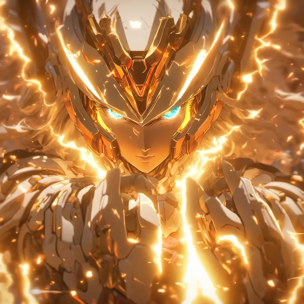 (Cowboy Shot:1.2),(Wide angle shot), (longshot:1.3), (Intricate details:1.4), (masutepiece) , ((anime robots, Beautiful Golem, ((White skin)), Angel, 1girl in, Magic)), (Perfect aesthetic eye:1.3) , (Detailed eyes) , (Halo:1.2) , (elden ring:1.3), (mechanical wings), (Wings:1.3), blazing, twin-tail hair, multicolored hair, (Perfect hands:1.1), (Anatomically correct body:1.4), (Perfect face), W Gundam | Ultra-detailed robotic armor | Cinematic lighting | Complex filigree metal design | 16 K | unreal enginee 5 | Octane Render | 。.3D, (Anatomically correct :1.4), (Holographic Hyperspace Metaverse 50mm, ultra-detailliert, Fantasy background, blush, Solo), (Fighting stance:1.3), (Magic Circle:1.3), Lightning Effect, (Ray tracing), A showing your abilities.i., (Glowing eyes) , (Luminous particles) , 16k race wallpaper, Robotic scalpel,