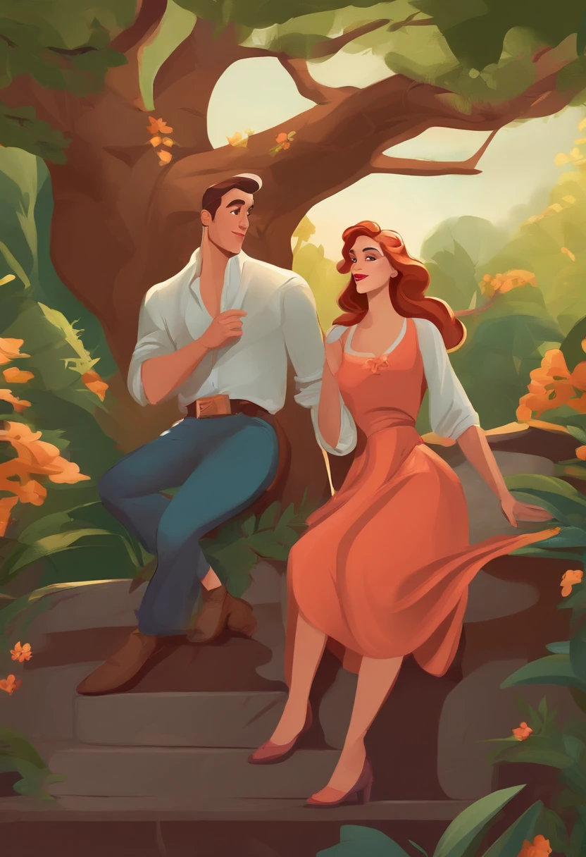 cartoon style, flat illustration
