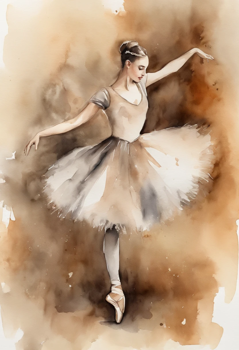 Young classical dancers, In ballet poses, HD wallpaper, Color Sepia, high-quality wallpaper, Photo session, Striking Pose, Female 18 years old, You are about 18 years old, You are about 18 years old, portrait shot 8 k