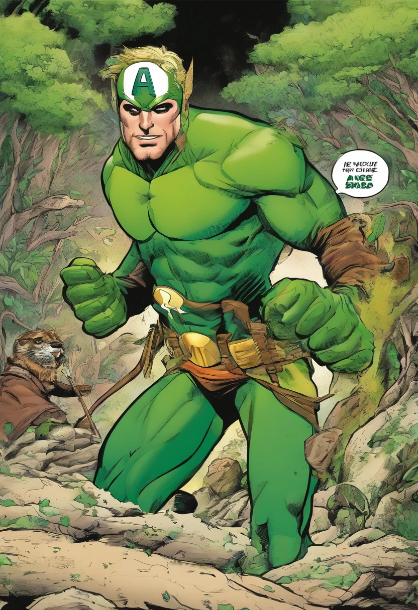 Uma grande gosma verde, transparente, gosma, with a tech utility belt inside, olhos brancos, olhos sem profundidade, gosma, slime, escorrendo para baixo, with arms, com pernas, with head
