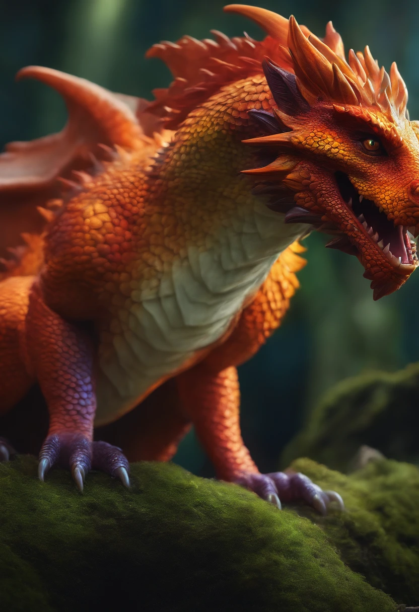 Furry dragon