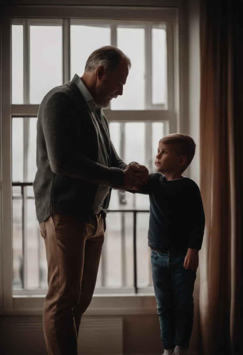 Portrait of a father