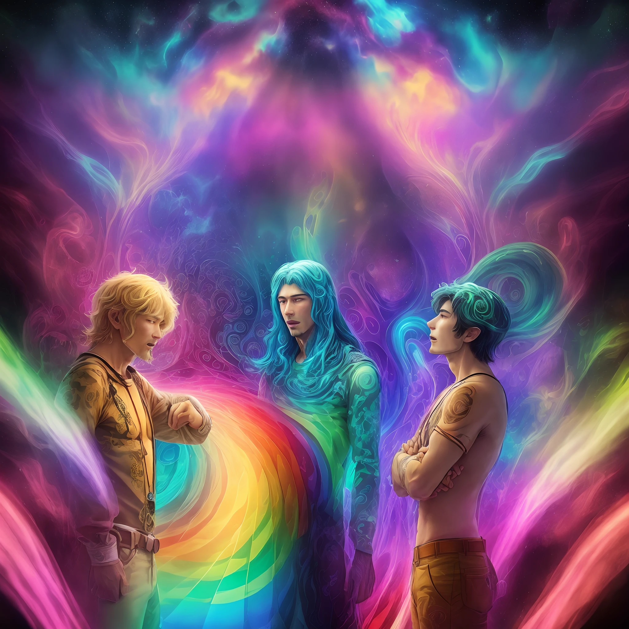 Psychedelic men