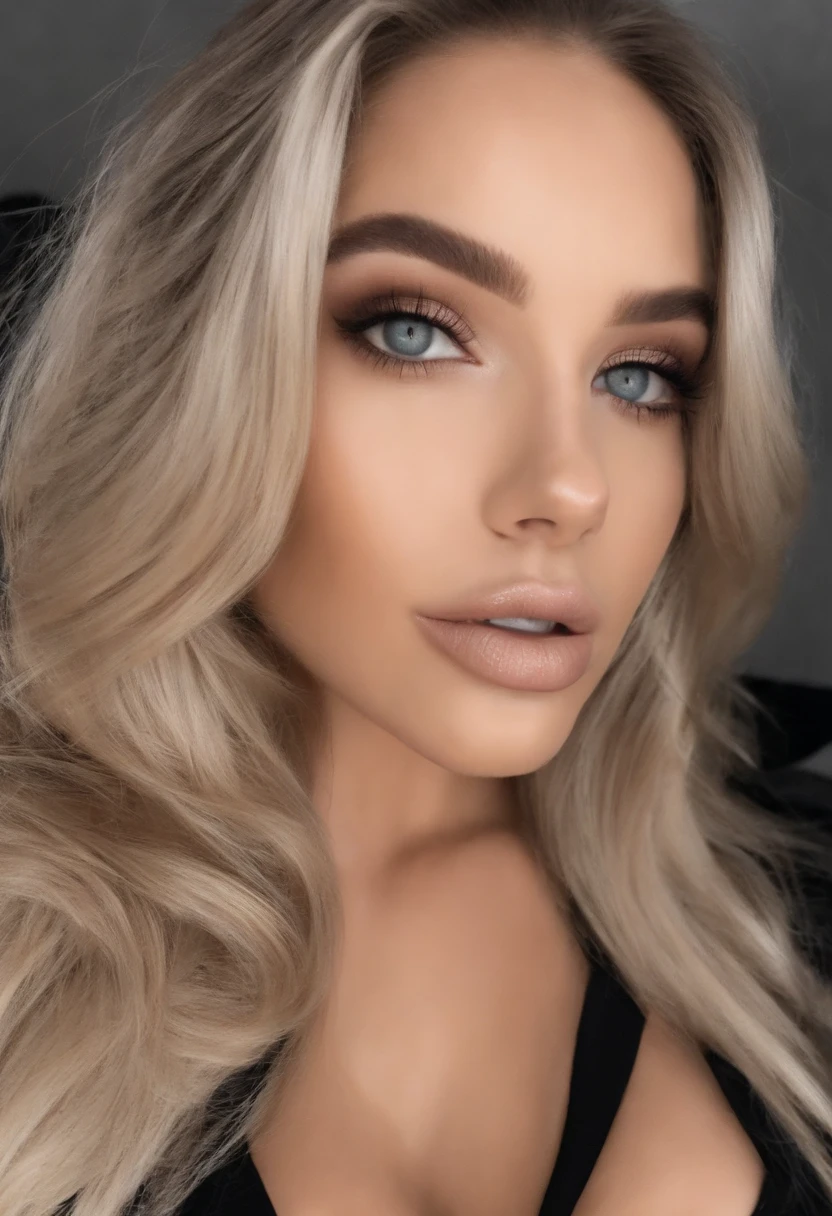 Mujer desnuda, Chica sexy con ojos azules, retrato de Sophie Mudd, Retrato de Korina Cope, cabello rubio y ojos grandes, selfie de una mujer joven, El maquillaje de uno, Maquillaje natural, looks directly at camera, Caras con artgramas, Maquillaje sutil, Excelentes fotos de cuerpo entero, in the room, pechos grandes y llenos, una rubia, latina, gimnasio