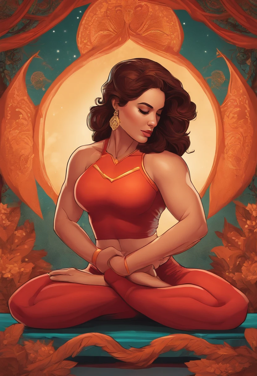 fleshy feeling,yoga,Female superheroes