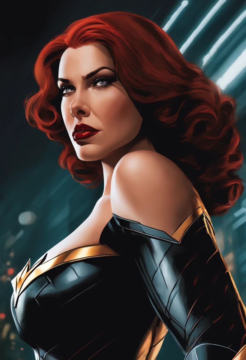 fleshy feeling,heroine,Black Widow,wonder women,seductiv