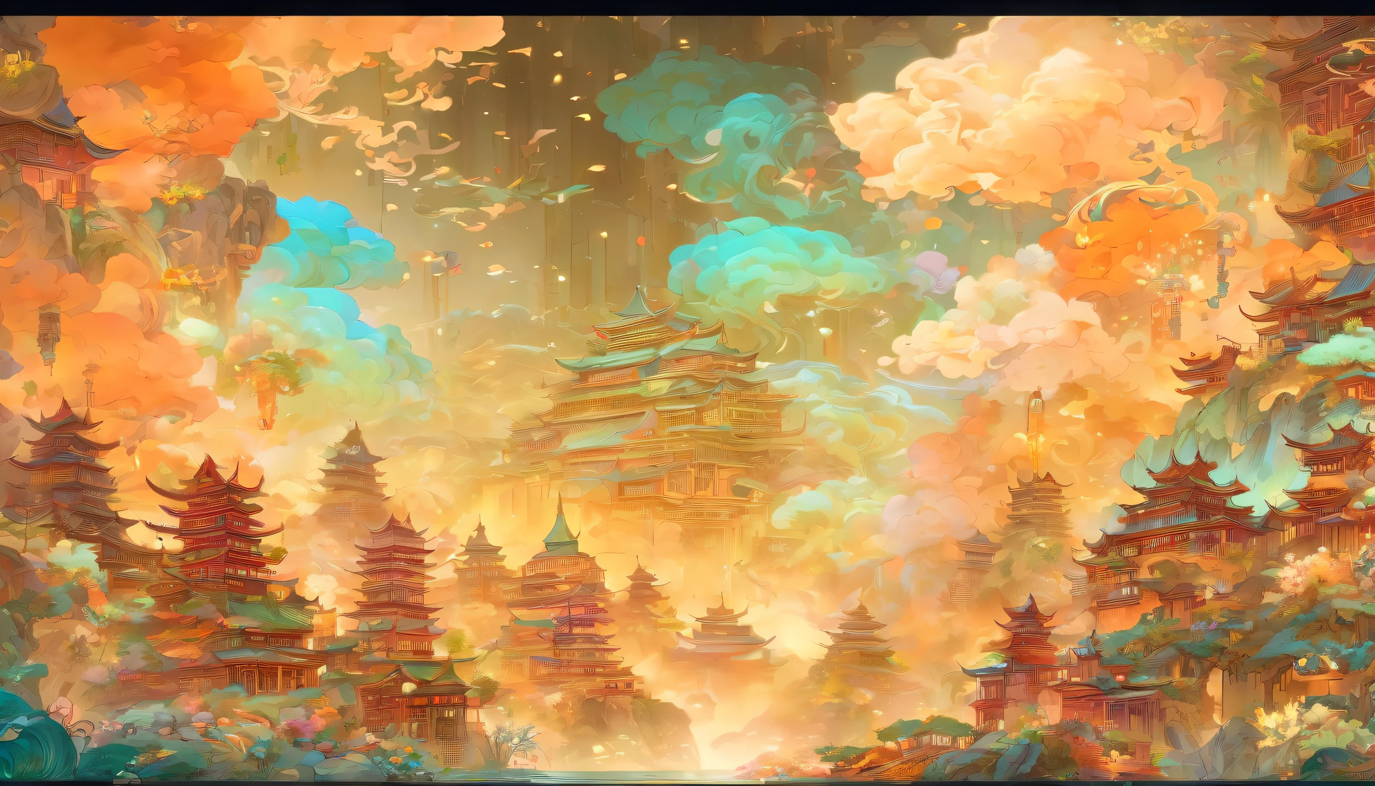 China-style,Colorful steampunk transparent landscape embroidery color ink pattern porcelain bottle front panoramic body view,The style of Jingdezhen porcelain,The bottles are embossed and carved into colorful mechanical parts,The main body is made of gold wire windings,Colorful glazes, Photography。Real light and shadow,refractions,Reflection,High light transmittance,lightand shade contrast, High contrast,Extremely dispersed,intricately details,8K rendering,Art Station and Pixiv trends. Epic picture, the wallpaper,Filmquality,Intricate and deep details,Strong sense of three-dimensionality. Created by Giger, Artgerm and Greg Rutkowski, Alphonse Mucha, CGSesociety.