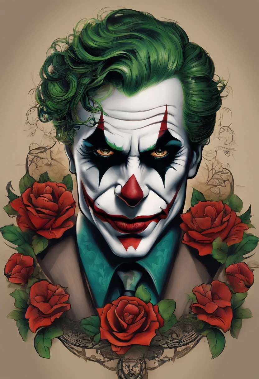 coringa neotradicional tattoo