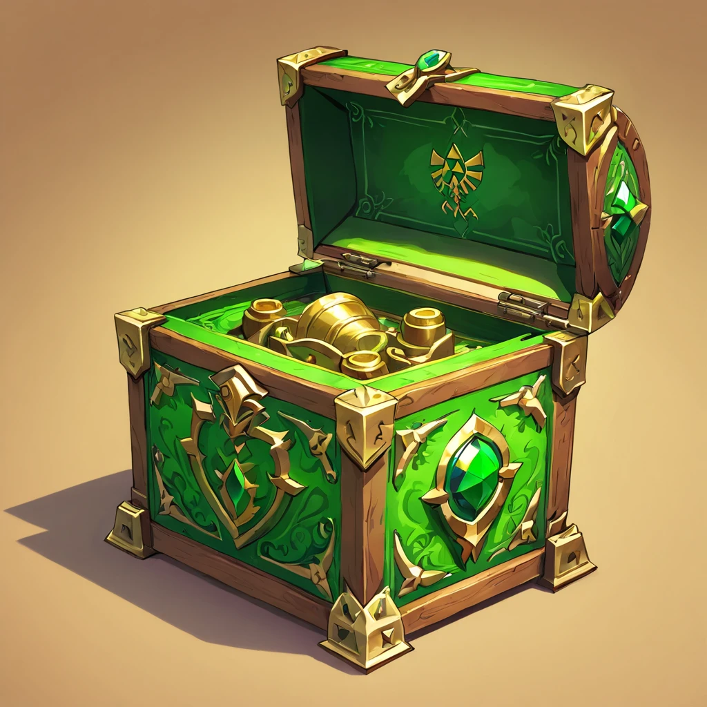 Green mechanical chest