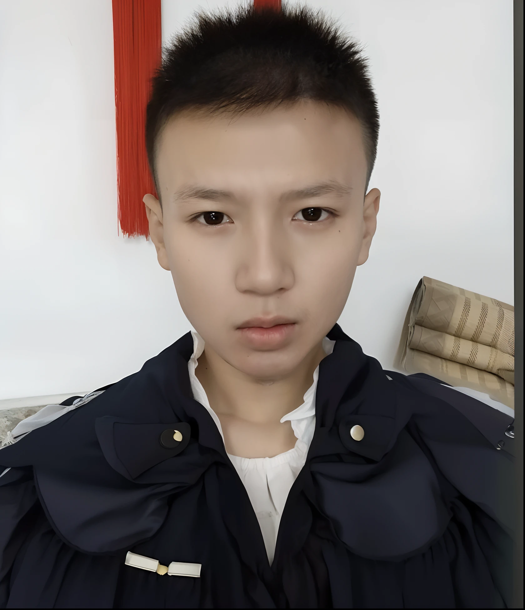 Close-up of a man in a jacket and white shirt, 1 7 - year - old boy thin face, yanjun cheng, xintong chen, Cai Xukun, wenjun lin, yihao ren, xiang duan, jinyiwei, profile picture 1024px, Leng Jun, Wang Qichao, mingchen shen