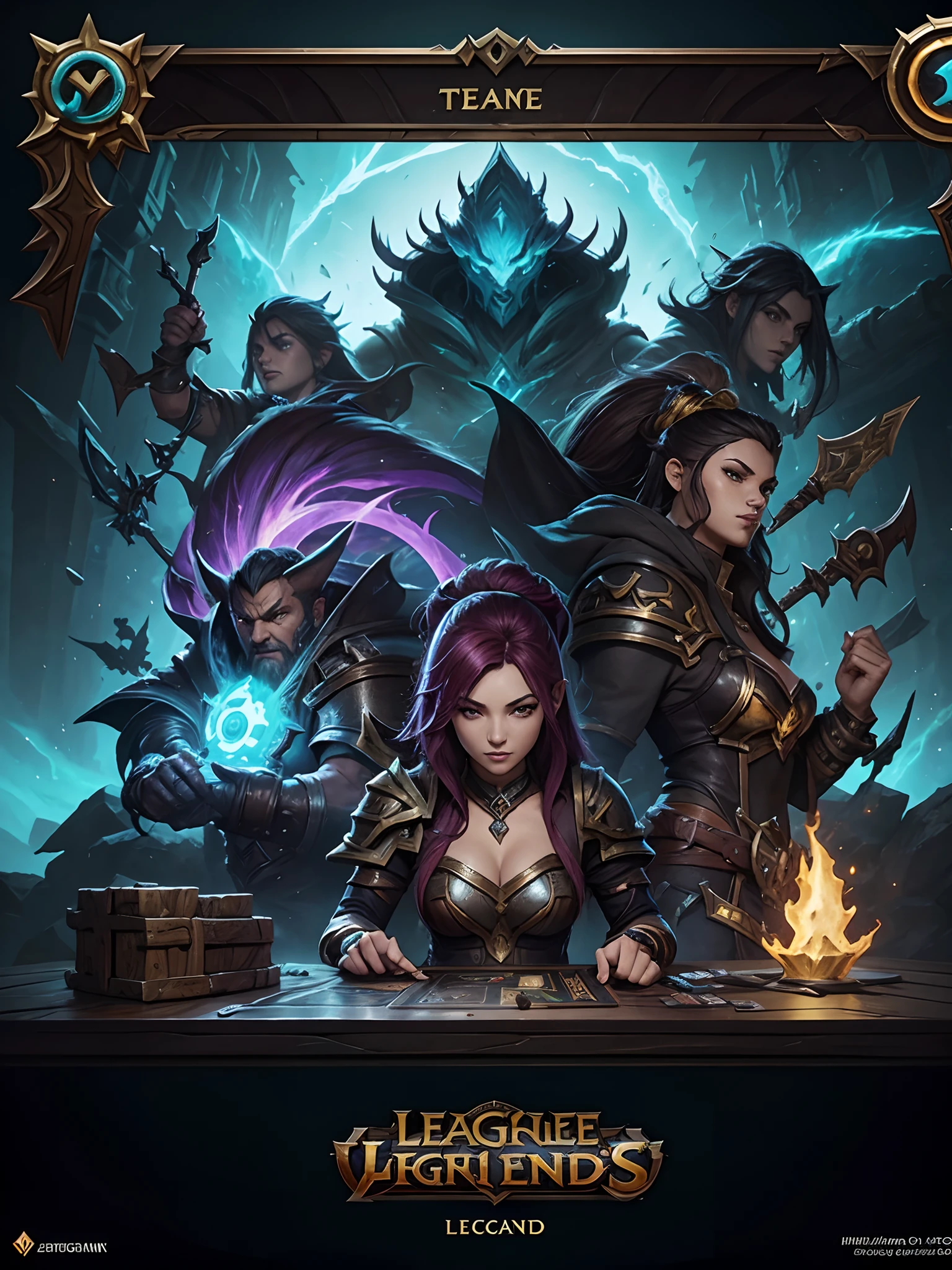 Card game, warrior, League of Legends character, League of Legends concept art, splash art, League of Legends splash art, official splash art, League of Legends art, League of Legends character art, League of Legends , League of Legends Splashart, skill power, concept art, best quality, detailed, best quality, high quality, High details, A close-up of a menu with a fantasy adventure theme background, Dungeons & Dragons RPG concept fantasy art and various icons, game interface, game interface, Game HUD, Game UI asset design, UI board, item art, Game icon asset, stylized game icon, Game style Hearthstone color, HUD health bar, PC screenshot, game screen, detailed screenshot, no volcano, game overlay, ...png, NO PREVIEW