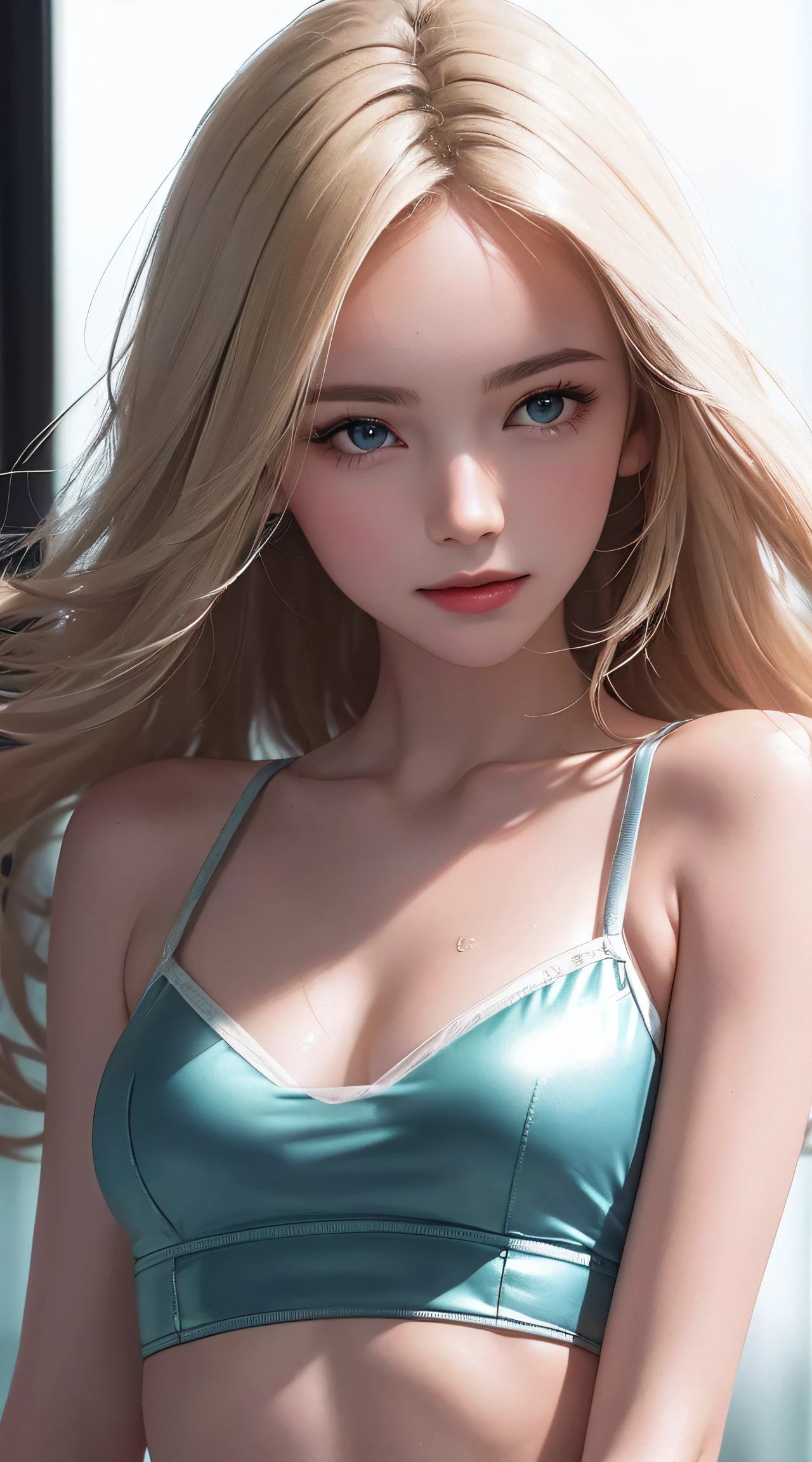 (8K, RAW Photos, of the highest quality, Masterpieces: 1.2), (Realistic, Photorealistic: 1.37), Highest Quality, Ultra High Resolution, light  leaks, Dynamic lighting, Slim and smooth skin, (Full body:1.3), (Soft Saturation: 1.6), (Fair skin: 1.2), (Glossy skin: 1.1), Oiled skin, 22 years old, Night, shiny white blonde, Well-formed, Hair fluttering in the wind, (Close-up shot of face only:1.2), Physically Based Rendering, From multiple angles, all-fours, Chest is sheer, (Smaller chest:1.2), cleavage of the breast, Lower breast, (Transparent costume:1.3), Not wearing a cloak, Beautiful eyes,Break HA,(8K, RAW Photos, of the highest quality, Masterpieces: 1.2), (Realistic, Photorealistic: 1.37), Highest Quality, Ultra High Resolution, focused eyes, light  leaks, Dynamic lighting, Slim and smooth skin, (Full body:1.3), (Soft Saturation: 1.6), (Fair skin: 1.2), (Glossy skin: 1.1), (Oiled skin:1.2), 18 years old, Night, plein air, Strong morning light from the front, BREAK, shiny white blonde, Well-formed, Hair fluttering in the wind, (Close-up shot of face only:1.2), Physically Based Rendering, From multiple angles, (Cute:1.2), Beautiful hair blown in the wind, all-fours, Chest is sheer, Well equipped, Sheer, Transparent, Glittering Gemstones, beautiful body shape, It features a simple, BREAK, Hair volume decreases towards the ends of the hair, Beautiful skin without blemishes, (Thin shiny red little bikini:1.2), Sparkly lips, The air is clear, shiny white blonde hair, Light is coming in from various directions, Hair through intense light, (Erotic:1.3), (Bare chest:1.2), (Small breasts:1.2), Under the breasts, narrowwaist, narrow shoulders, gazing at viewer, Big smile, spring, Bathing, Very small cloth, thighs thighs thighs thighs, I put my hands slightly above my cleavage in embarrassment and embarrassment,Her body is hot and red,