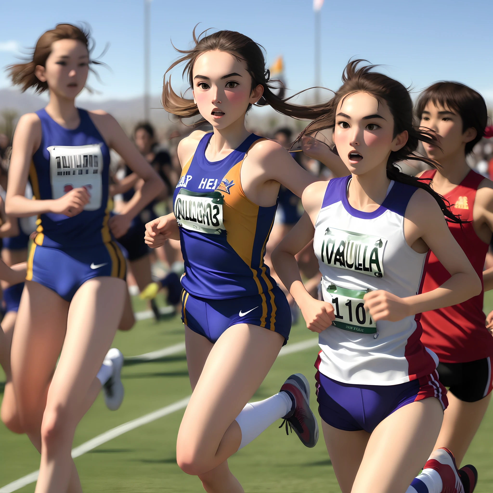 Coachella Valley High school Cross Country flag