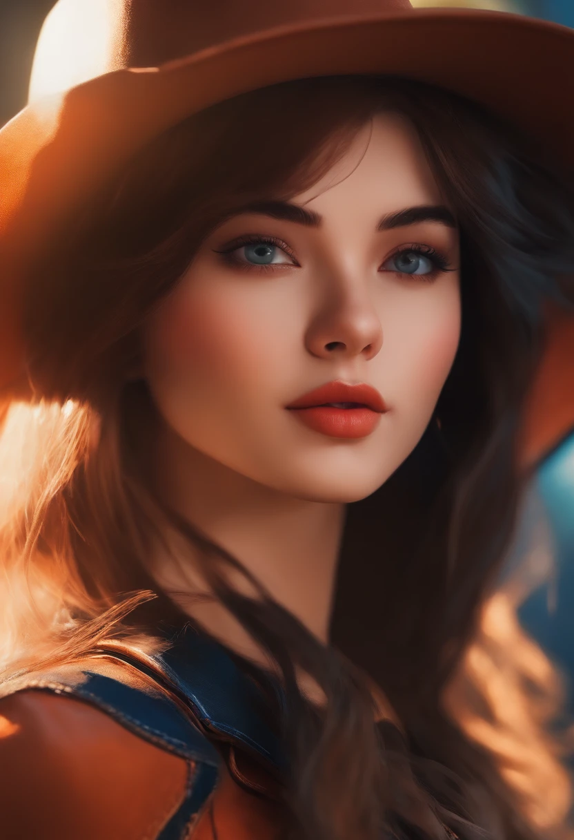 masterpiece, best quality, 1girl, skin tight plugsuit, perfect eyes, perfect face, kuvshinov, cowboy shot, big breats