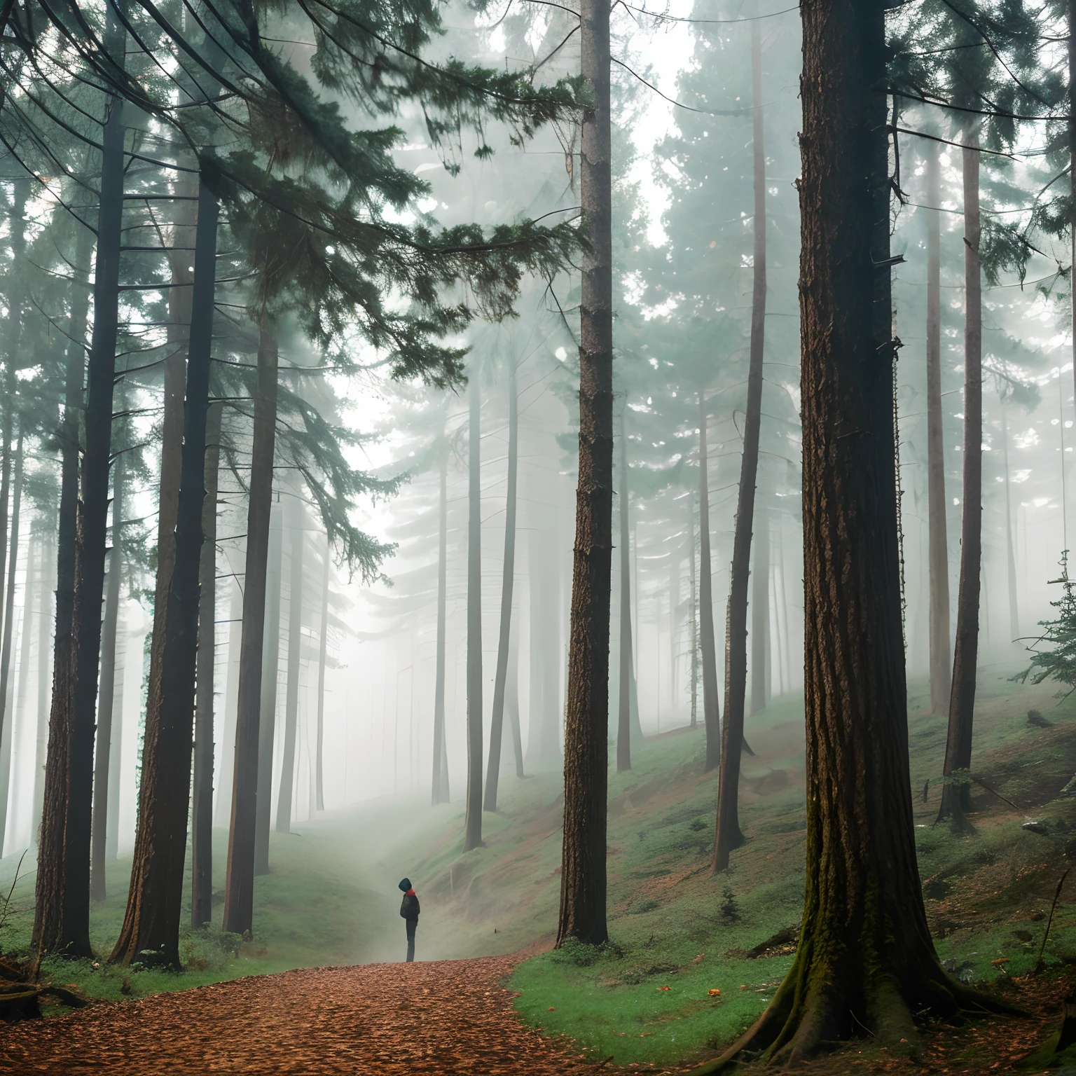 Mist in the Woods