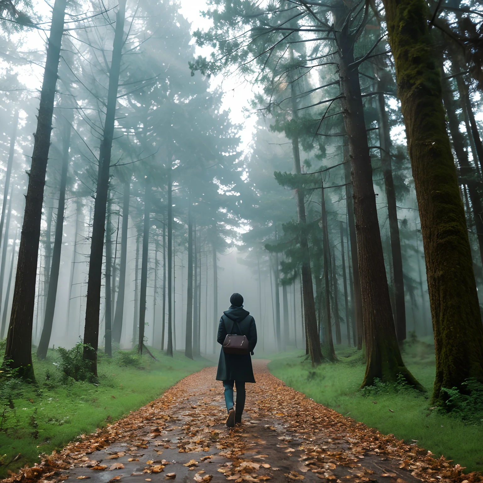 Mist in the Woods