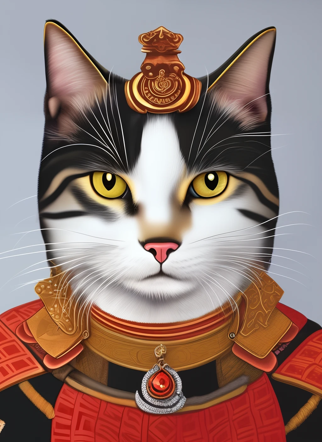 Samurai cat
