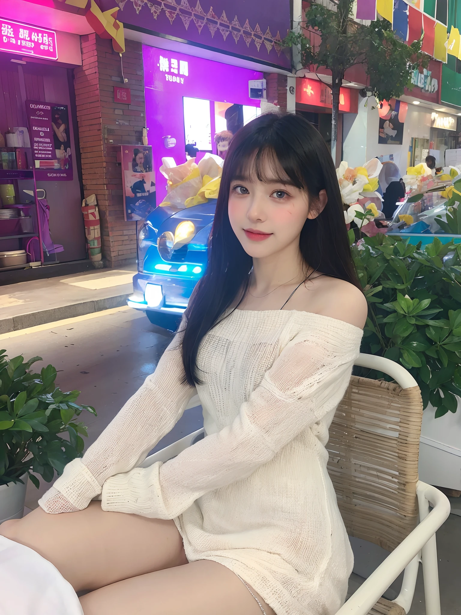 Top quality, Masterpiece, 超高分辨率, (Realistic, : 1.4), Original photo, (True skin texture: 1.3), (filmgrain: 1.3), in a panoramic view, Portrait, Very wide lens, Narrow waist, cowboy lens, (bangs, Inconspicuous, Cold light,) Night, Close-up, Tears, Short hair, neck long, ears sticking out, bangs, Big eyes, Brightly Colored Eyes, In the house, Dust, Tindall effect, (Facial expression), Sitting, (hitting a wall), Crying, Frowning, (Looking down), Nervousness, Tears, smiling happily
one girl, eyes and face with beautiful details, White jabot, pink dark V, Brown eyes,