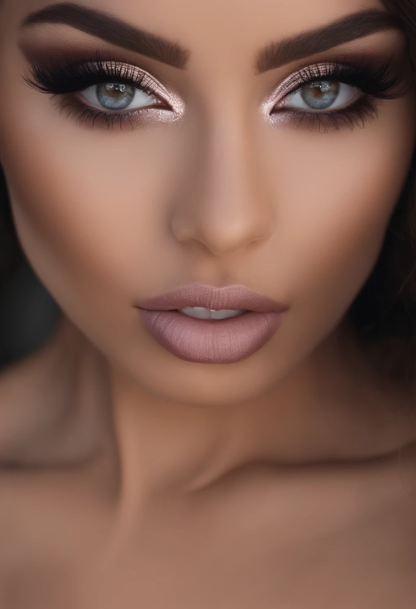 arafed frau mit schwarzen kleidern, Sexy girl with brown eyes, portrait sophie mudd, black hair and large eyes, Selfie einer jungen Frau, Augen, Violet Myers, ohne Make-up, Natural makeup, Blick direkt in die Kamera, Gesicht mit Artgram, dezentes Make-up, Stunning full body shot, am strand , Spaltung
