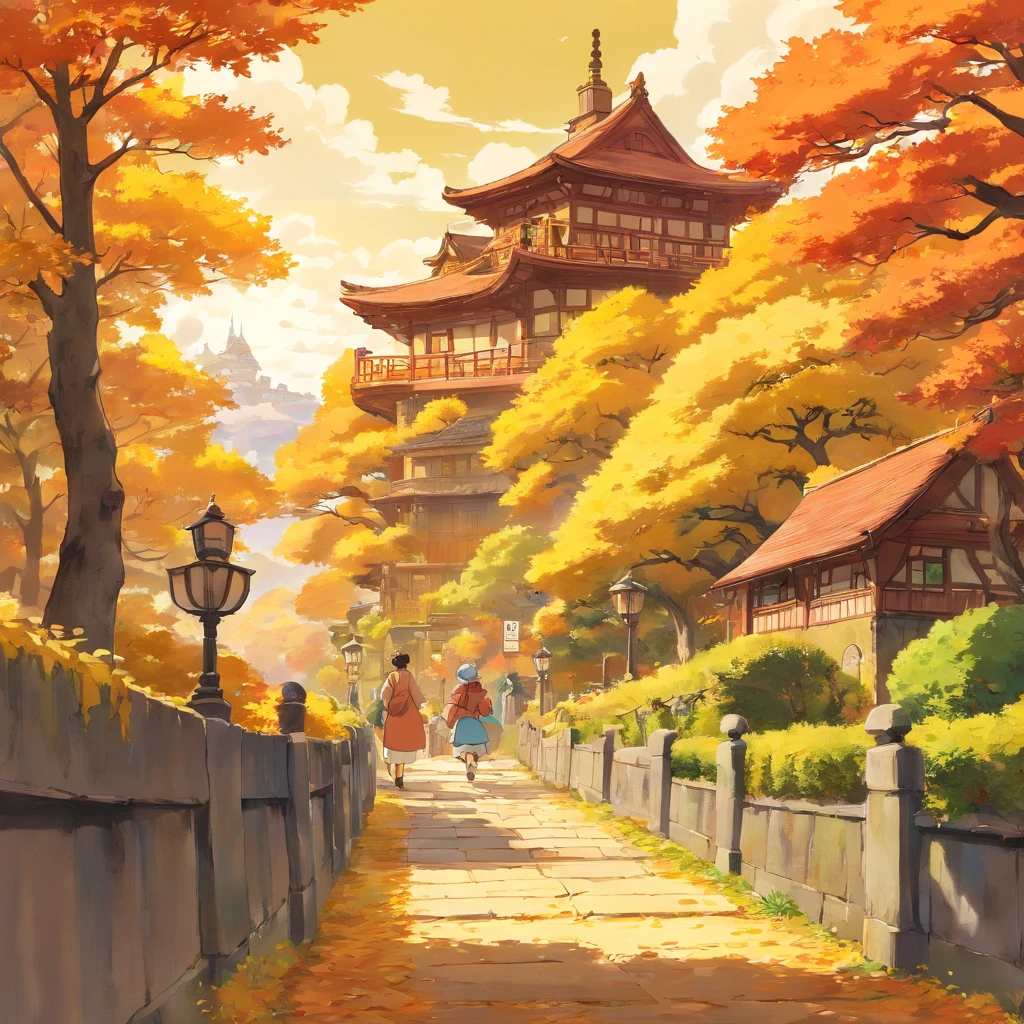 Inakari　Golden Autumn View