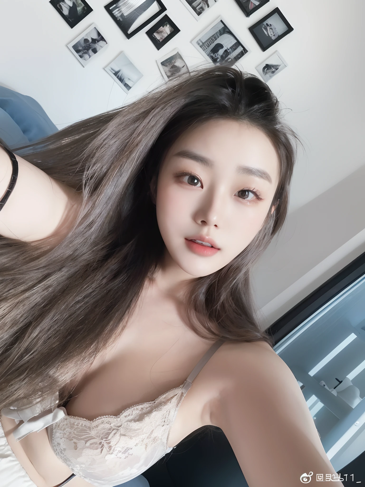 Asian woman with long hair and bra posing for a photo, 1 8 I, 2 , Korean girl, 21 years old, 18 years old, Beautiful Asian girl, 2 3 years old old, 2 8 yearsous chinese modgirl, Gorgeous young Korean woman, 2 9 years old