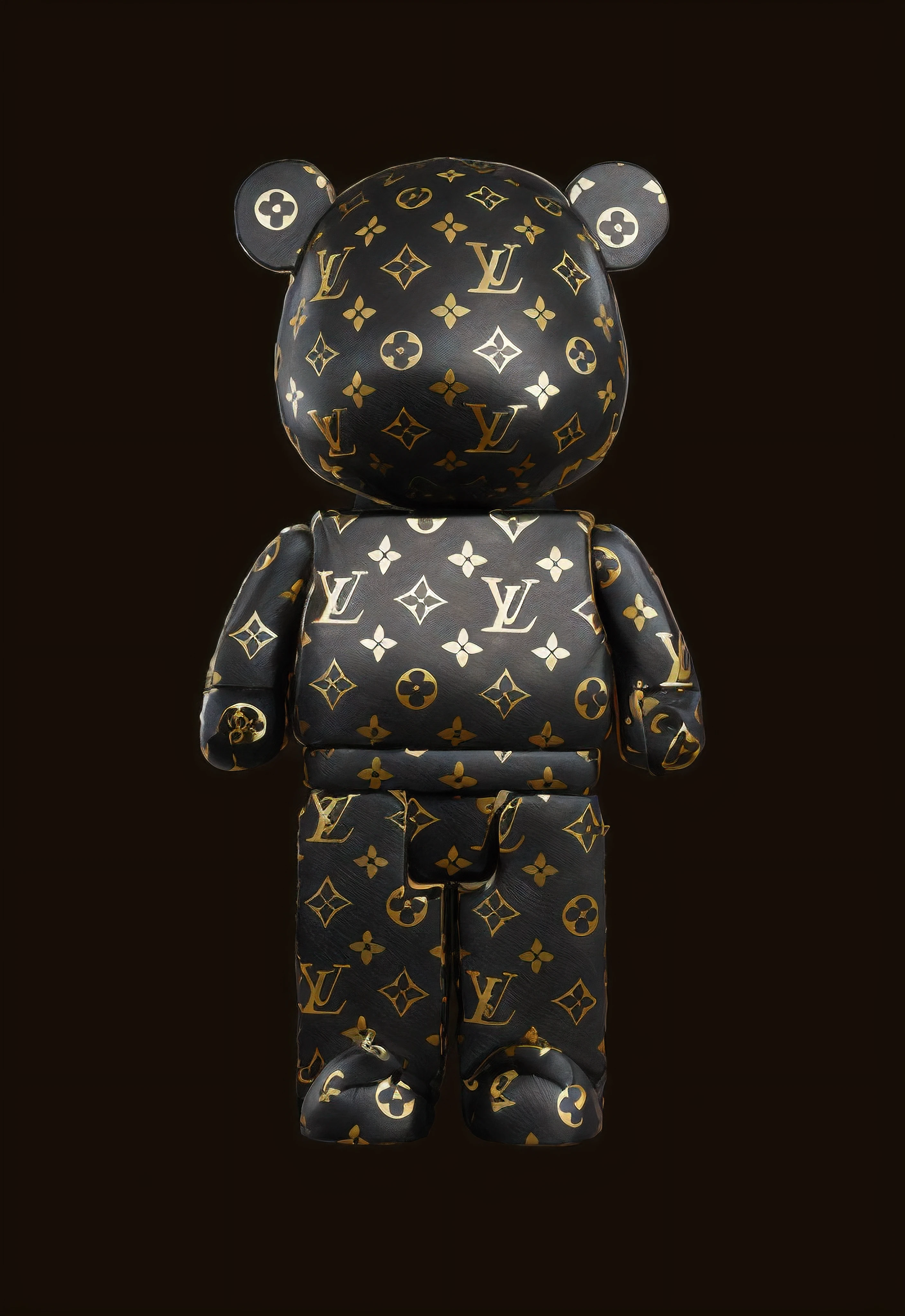 特殊ミラーアート　ベアブリック　Louis Vuitton　Supreme 特殊ミラーアート ベアブリック Louis Vuitton Supreme （Jual