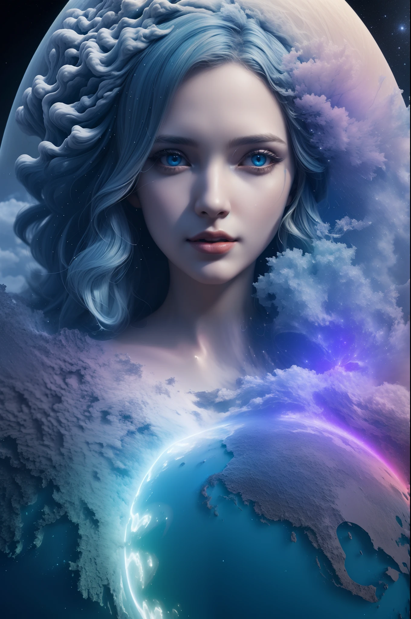 pixel sorting, ((very pretty girl)) emerged in eternal tera stream of everlasting data flowing through infinite light dispersion loop in the world of chaotic undulation optical illusions, celestial outerworld, lut, hdr, dramatic light, digital art, redshift render, raytraced image, behance hd