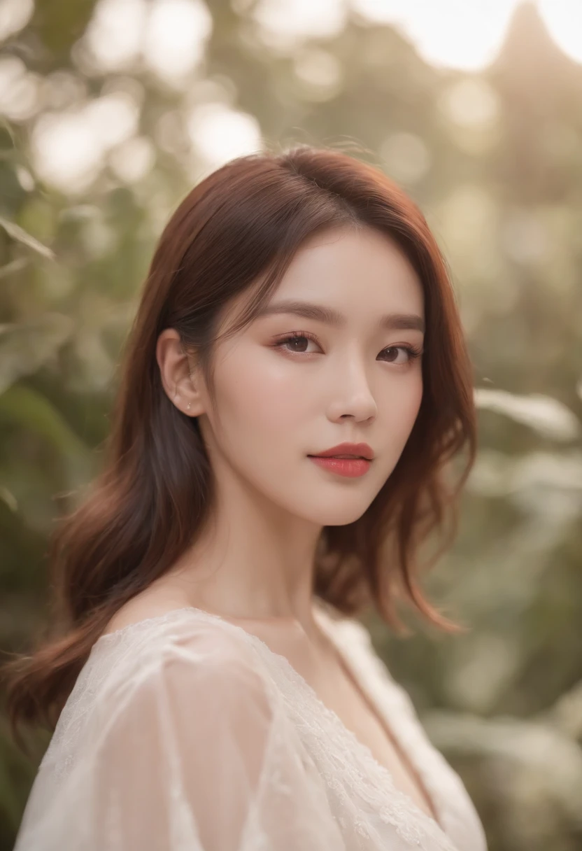 (8K, RAW photo, Photorealistic:1.25) ,( Gloss on lips, eyeslashes, gloss face, Glossy glossy skin, Best quality, 超高分辨率, Depth of field, color difference, Caustics, Broad lighting, naturalshadow,Kpop idol) looking at viewer with a serene and goddess-like happiness,