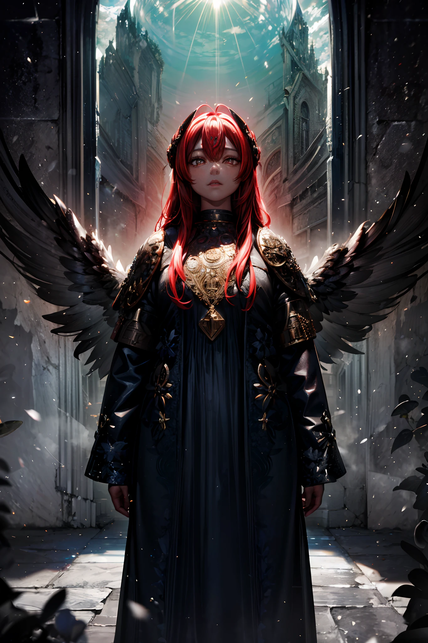 3dcreature cute eagle wearing thor armour or with detailed floral ornament, beak, 1boy, big eyes, chibi, Photorealistic, Hyperrealistic, Hyperdetailed, analog style, hip cocked, demure, low cut, black lace, detailed skin, matte skin, soft lighting, subsurface scattering, realistic, heavy shadow, masterpiece, best quality, ultra realistic, 8k, golden ratio, Intricate, High Detail, film photography, soft focus