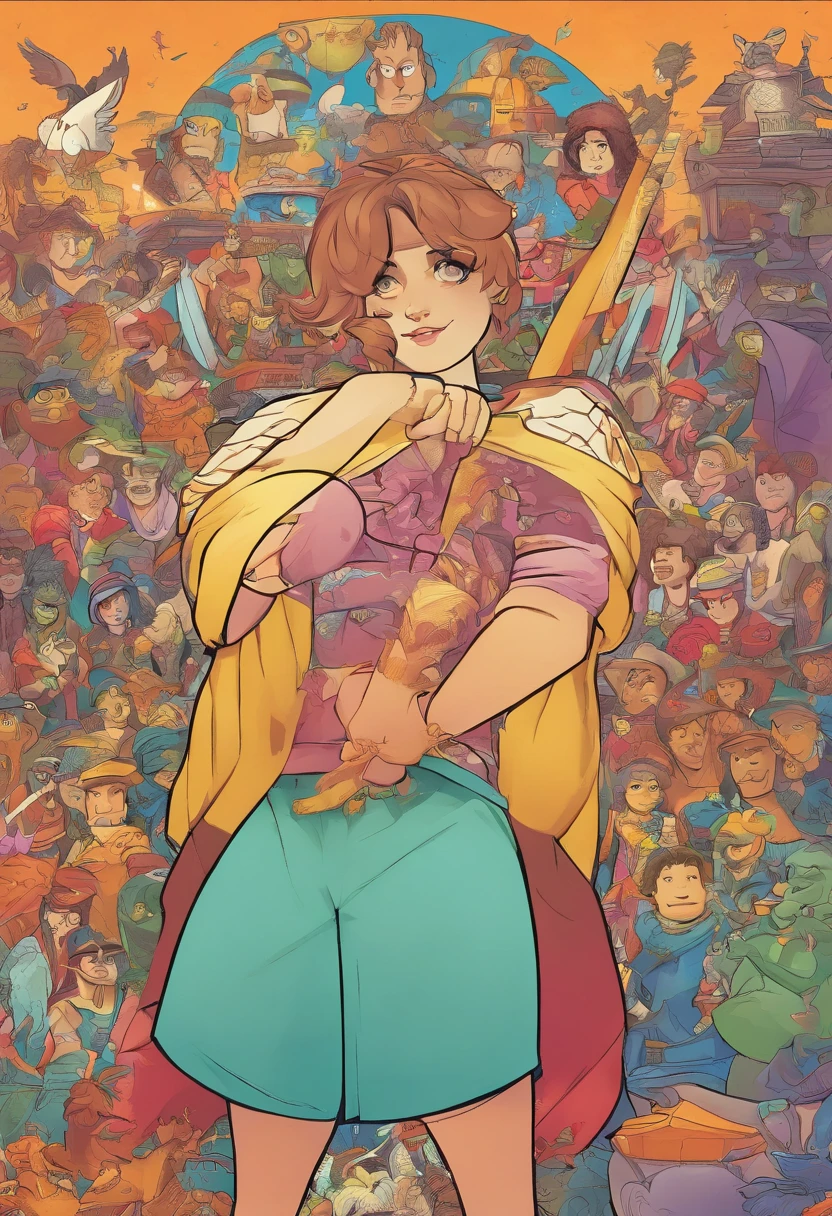 crie para mim baseado neste capitulo :Havia uma vez um jovem chamado Davi, que vivia em uma pequena aldeia. Ele era pequeno e franzino, But he had a big heart. Davi cuidava das ovelhas de seu pai e sonhava com aventuras emocionantes.