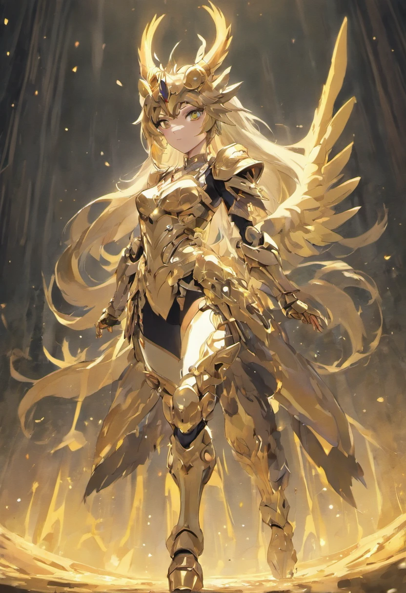 In the white light stood a horse as majestic as a mountain，It is draped in heavy armor with metal staggered flowers，The white fur has a spar-like brilliance flowing from it，The eight majestic horse legs are like brackets used by wheel cranes to stabilize the body。It clasped the ground with dark golden horseshoe，The hard pavement was turned open one wound after another by it。The horse with a mask on its face after every thunderous neigh，Fine chips of electric light erupt from the metal nostrils on the mask。