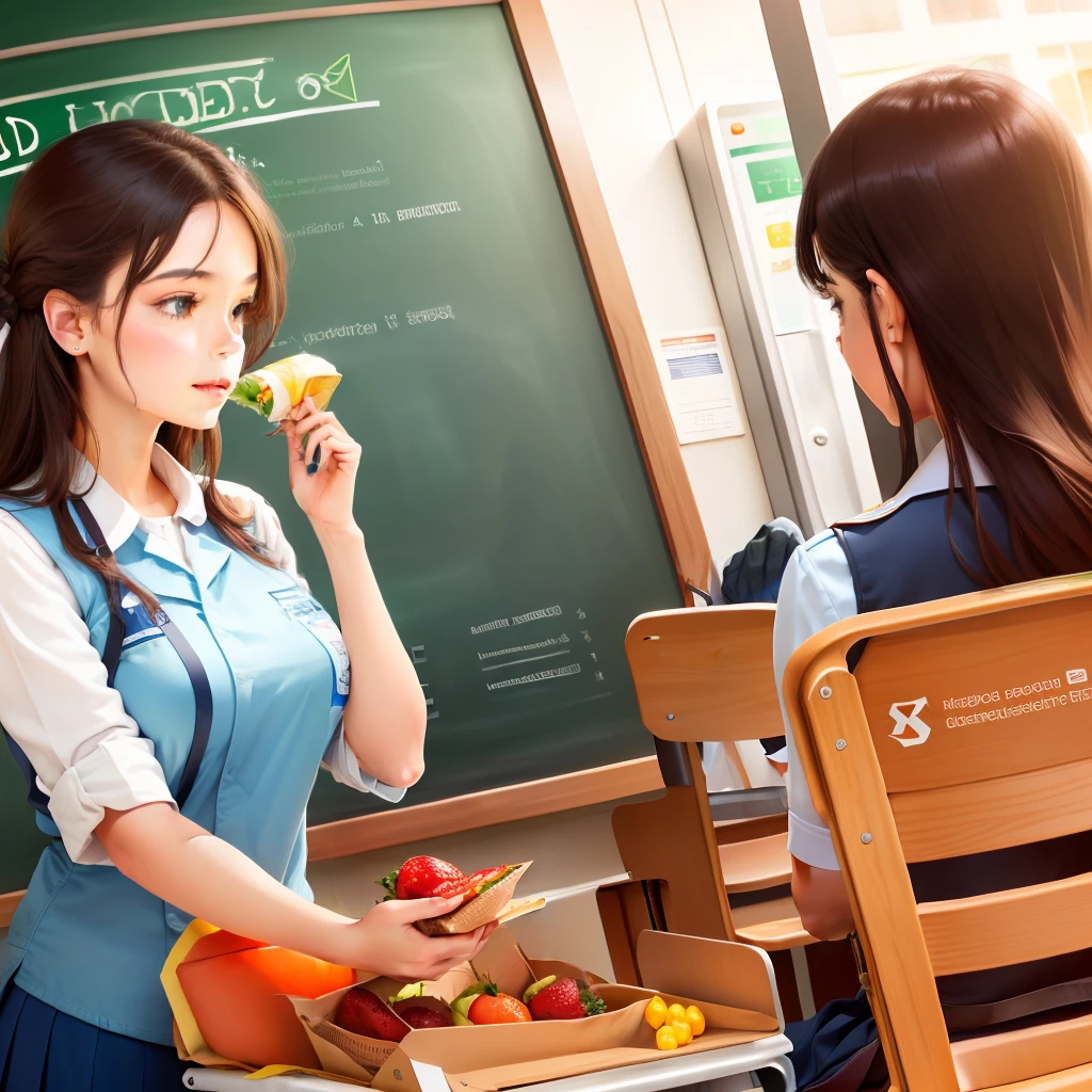 Food safety into school logo