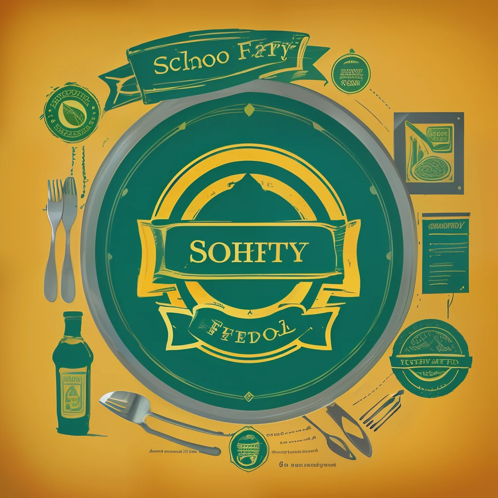 Food safety into school logo