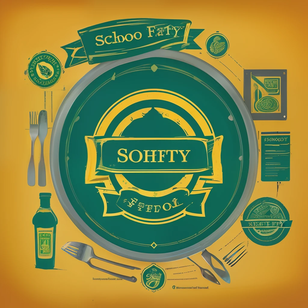 Food safety into school logo