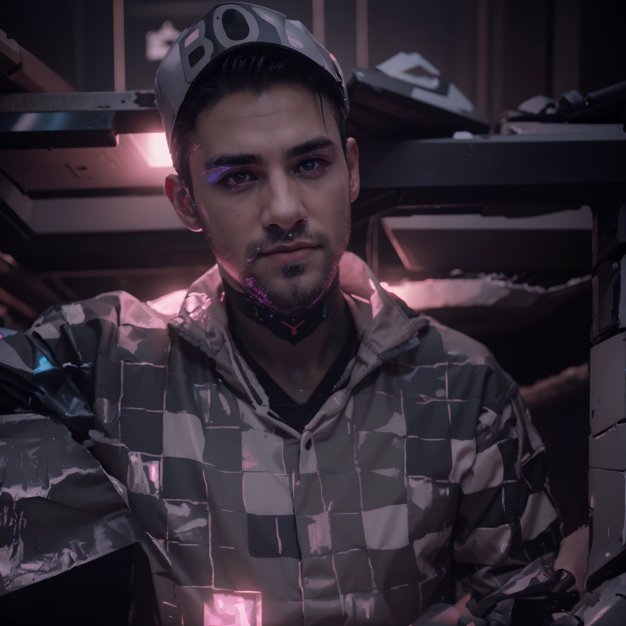 Cyberpunk, handsome boy, realistic face ,neon,8k high resolution, sharp details