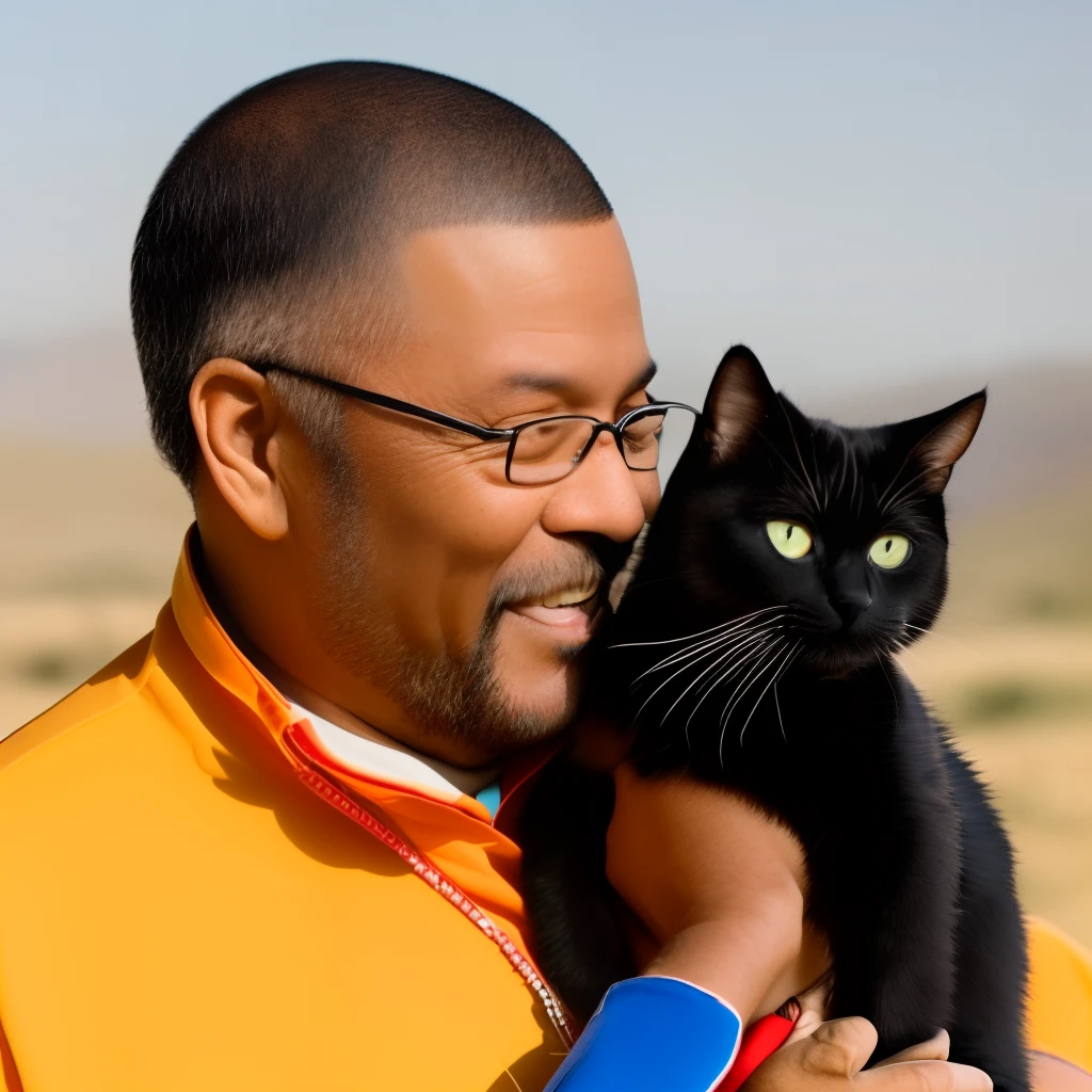 Uncle who loves cats
