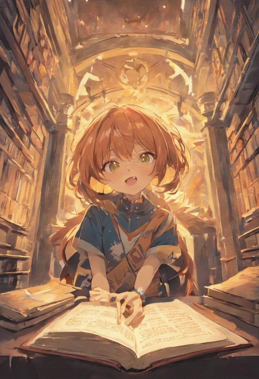 One tooth and then read a book