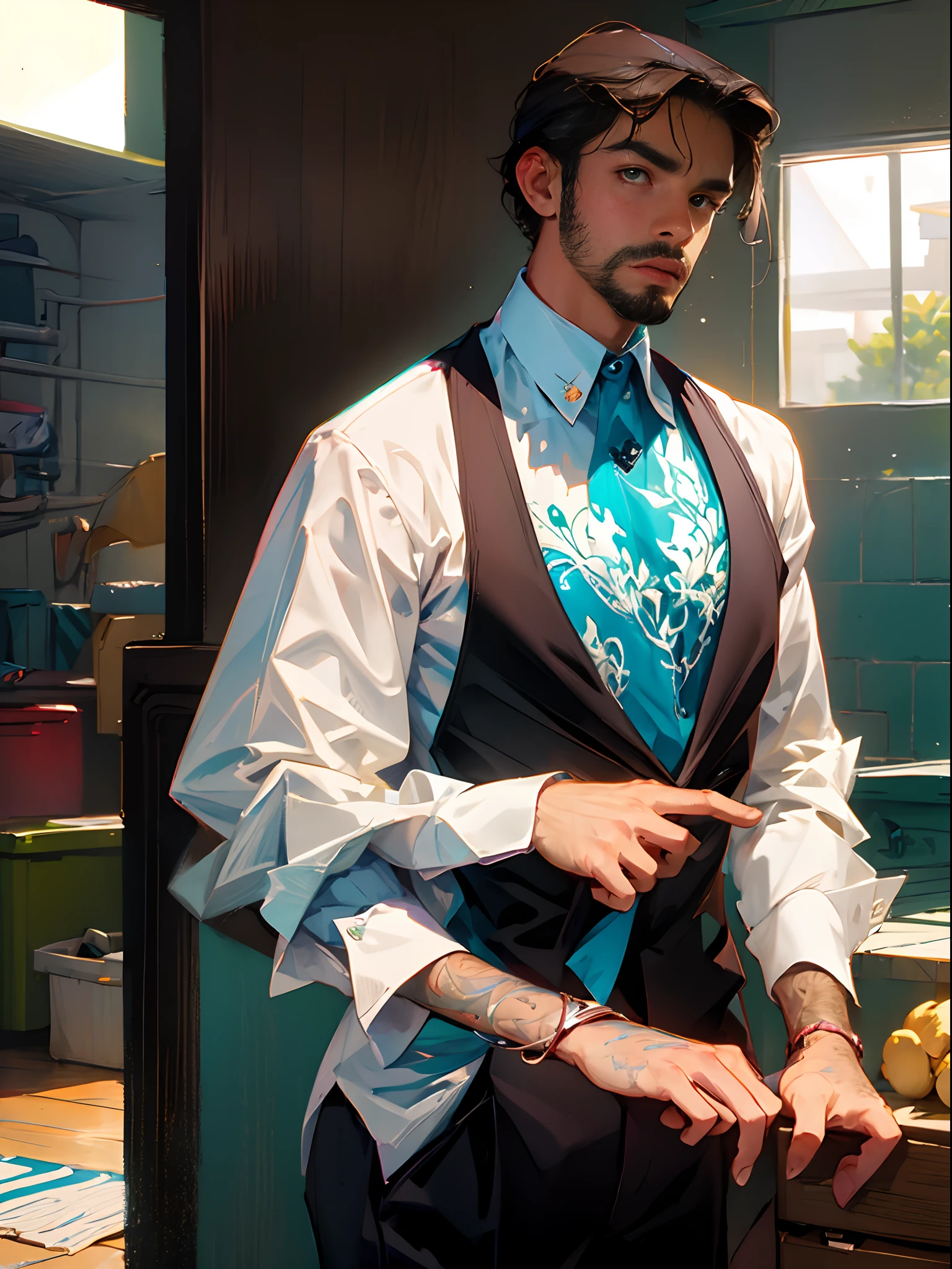 Criar um super homem com a camisa do Bahia