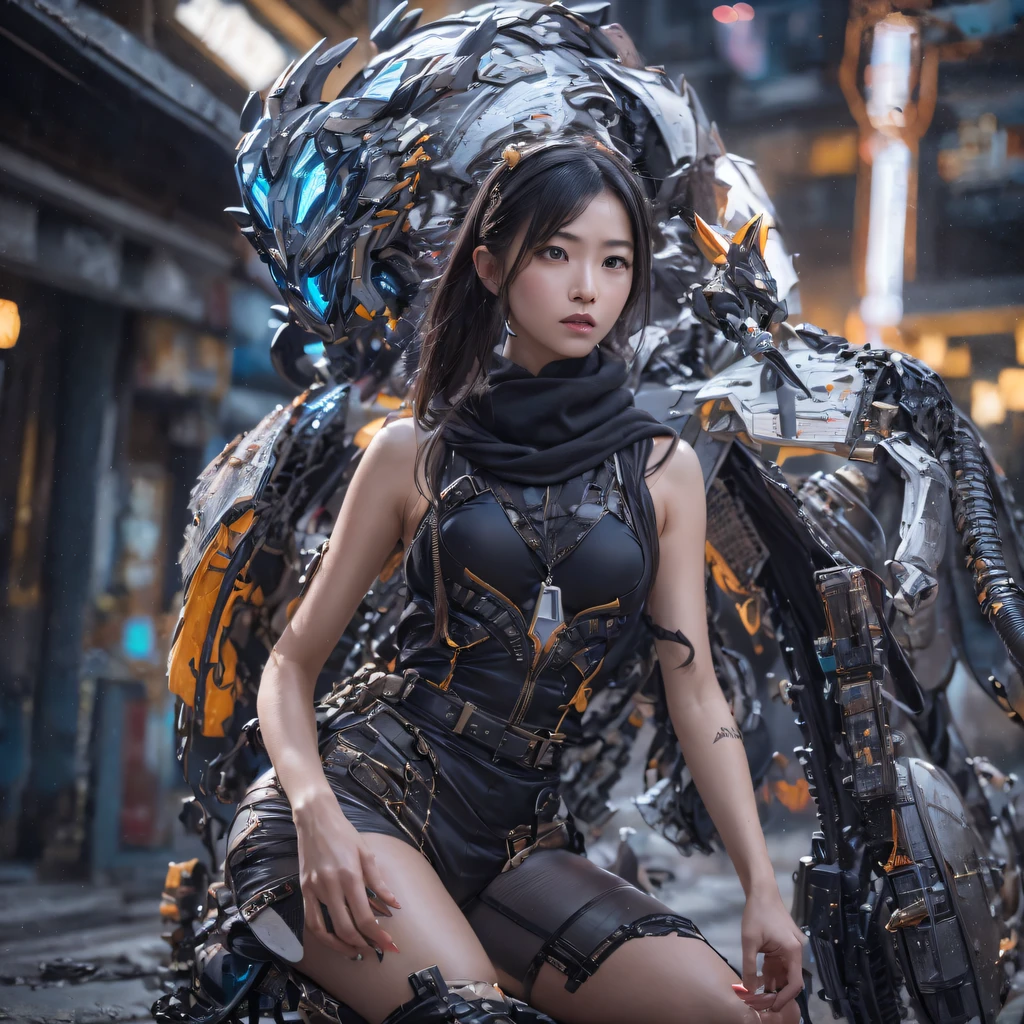 Mecha Female CG Giant Secret Realm,Asian woman poses in colorful futuristic matte armor, Realistic secret mech girl rendering, detailed face of a asian girl, Reality in the secret world, Smooth CG art, Realistic. Cheng Yi, Realistic secret style, A lovely secret rendering, Rendu portrait 8k, Render character art 8 K, Realistic portrait of a mecha woman, (Linen batik scarf), Angry fighting stance, looking at the ground, Batik linen bandana, Mecha Female Secret Realm(Abstract propylene splash:1.2), Dark clouds lightning background,废墟(realisticlying:1.4),Black color hair,Flour fluttering,Telephoto lens high, A high resolution, the detail, RAW photogr, Sharp Re, Nikon D850 Film Stock Photo by Jefferies Lee 4 Kodak Portra 400 Camera F1.6 shots, Rich colors, ultra-realistic vivid textures, Dramatic lighting,8K quality, Girls,Backstreets, Dark clouds lightning background(realisticlying:1.4),Black color hair,Uncharted, RAW photogr, Sharp Re, Nikon D850 Film Stock Photo by Jefferies Lee 4 Kodak Portra 400 Camera F1.6 shots, Rich colors, ultra-realistic vivid textures, Drama light film CG agency,Tropical canyon battle scene、Mecha woman、Faraway view、intense battles、high detal、masuter piece、NSFW,Mecha Woman Doomsday Ruins(Uncharted)Climb the streets(Armageddon)eyes filled with angry,Clenched his fists