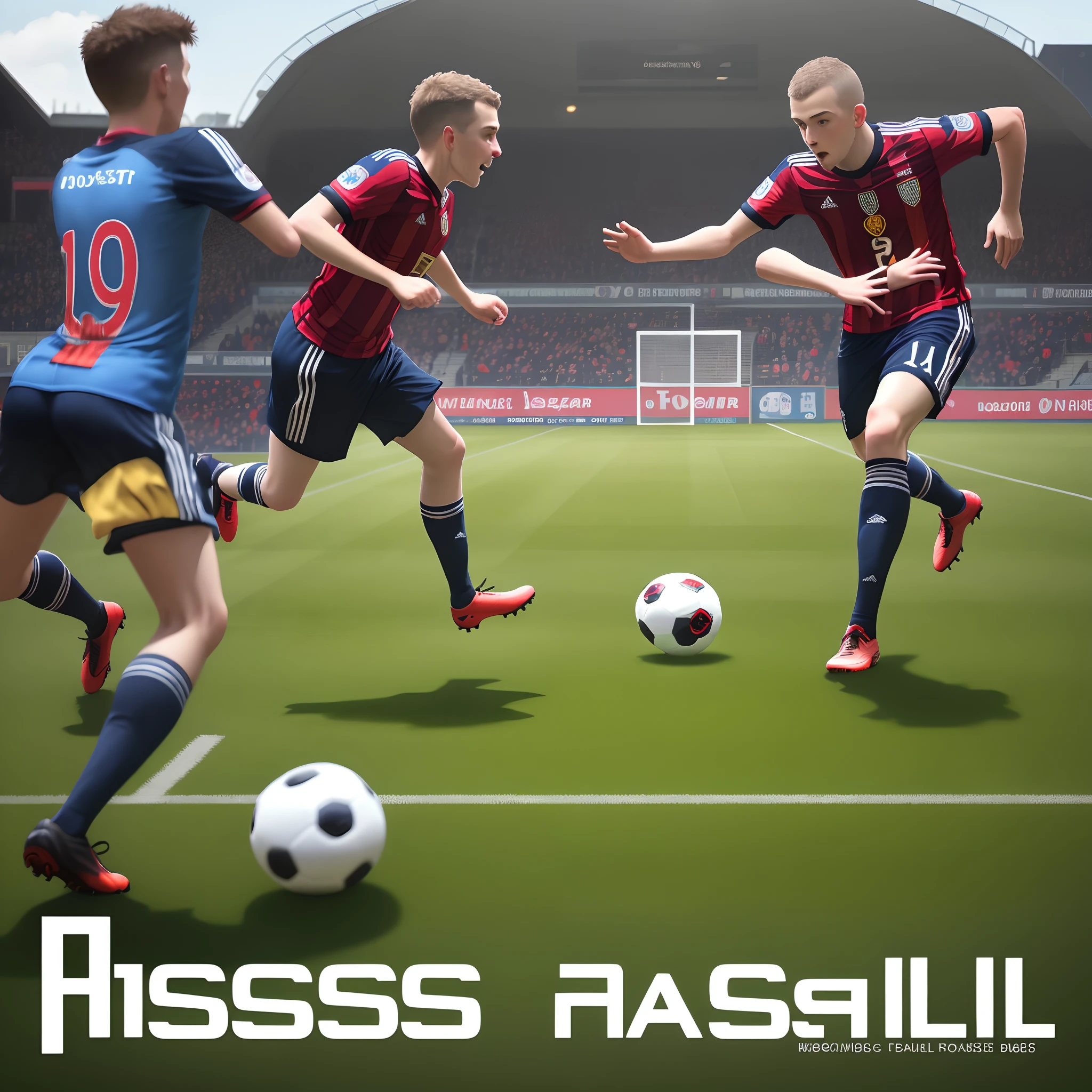 Fussball Logo, SkeetVossi FC, klassisch